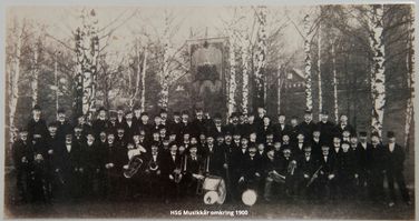 01-HSG Musikkår omkring 1900