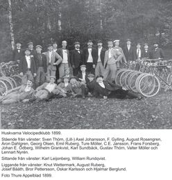 01-Hkva Velocipedklubb 1899 Foto Thure Appelblad