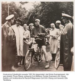 07-Hkva Cykelklubb Etappmål Sverigeloppet 1951