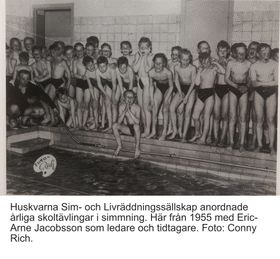 10-Hkva Sim & Livräddningssällskap - Skoltävling 1955_Foto Conny Ri